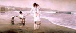 水粉大师Steve Hanks 240-Holding The Family Together